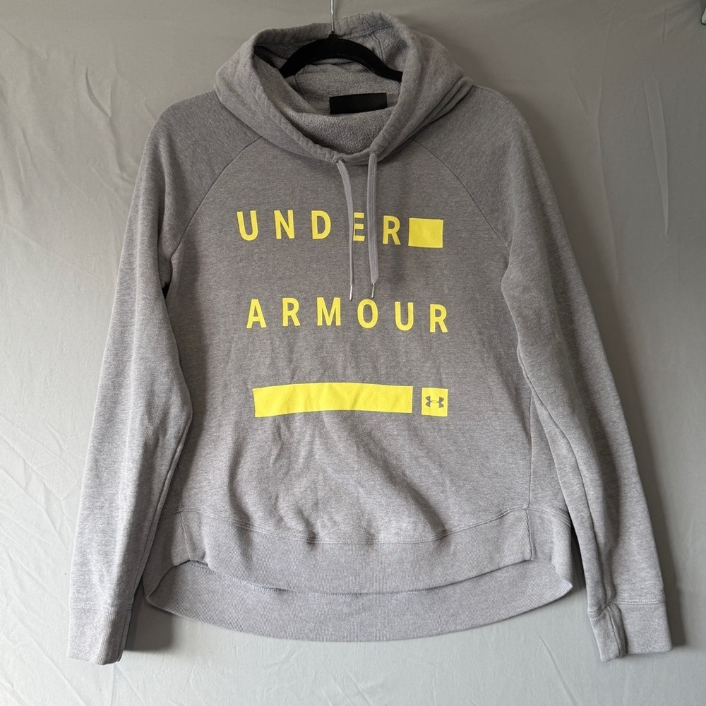 Under Armour Womens Hoodie Size Small Loose Fit Athleisure Comfy Lounge Read